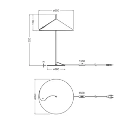 OSRAM Tischleuchte Decor Flip, blau, Filz, G9, verstellbar