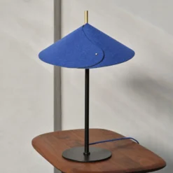 OSRAM Tischleuchte Decor Flip, blau, Filz, G9, verstellbar