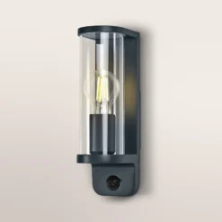 OSRAM Wandleuchte ENDURA CLASSIC TUBULAR, Sensor, dunkelgrau