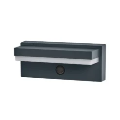 OSRAM Wandleuchte ENDURA STYLE ROBUST, grau, Sensor IP54 USB