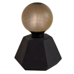 Pauleen Black Flare Dekoleuchte Beton schwarz
