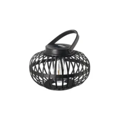 Pauleen LED-Solartischlampe SUNSHINE BLISS schwarz 17cm IP44