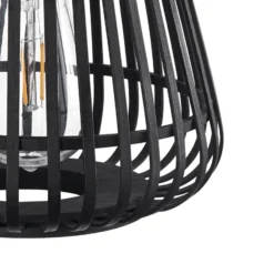 Pauleen LED-Solar-Tischlampe SUNSHINE GLIMMER, schwarz, IP44