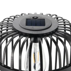 Pauleen LED-Solar-Tischlampe SUNSHINE RAY schwarz 25 cm IP44