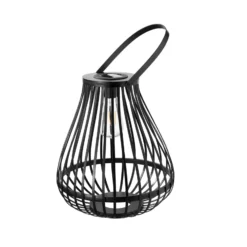 Pauleen LED-Solartischlampe SUNSHINE SPARK schwarz 34cm IP44