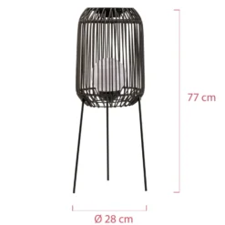 Pauleen Sunshine Coziness LED-Solar-Stehleuchte