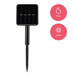 Pauleen Sunshine Glamour Solar-Lichterkette silber