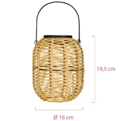 Pauleen Sunshine Treasure LED-Solarlaterne beige
