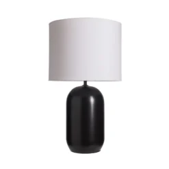 Pauleen Tischleuchte MYSTIC SHINE, weiß/schwarz, Höhe 30 cm