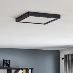 Paulmann Abia LED-Panel 30x30 cm 2.700K schwarz