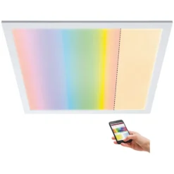 Paulmann Amaris LED-Panel, ZigBee, 60x60cm, RGBW