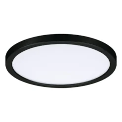Paulmann Areo LED-Panel rund schwarz 3000K Ø17,5cm