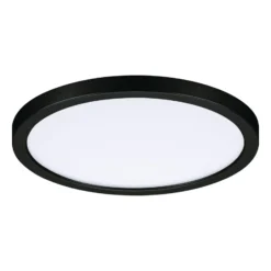 Paulmann Areo LED-Panel rund schwarz 4000K Ø17,5cm