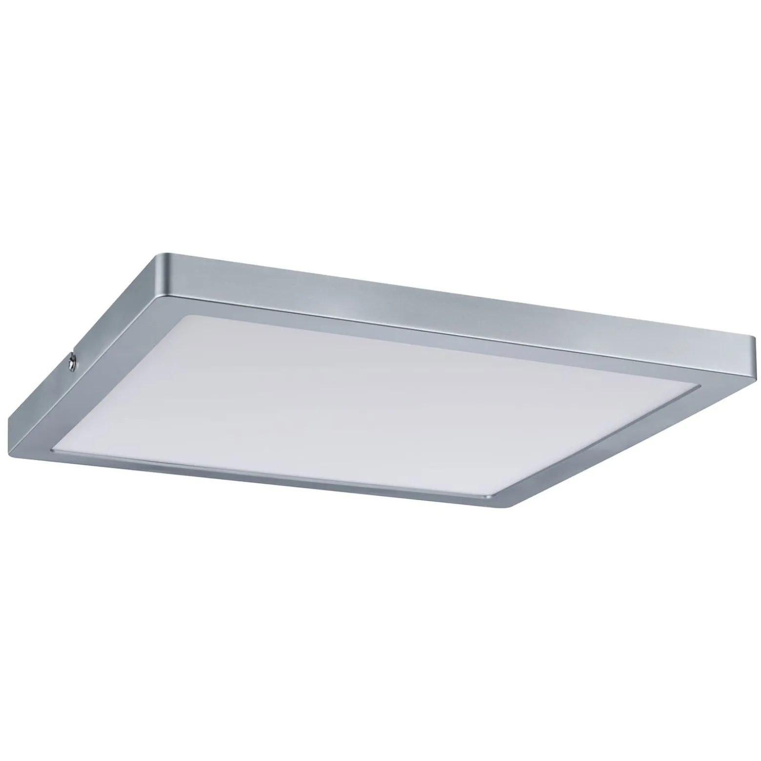 Paulmann Atria Decke 2.700 K 30x30cm chrom matt