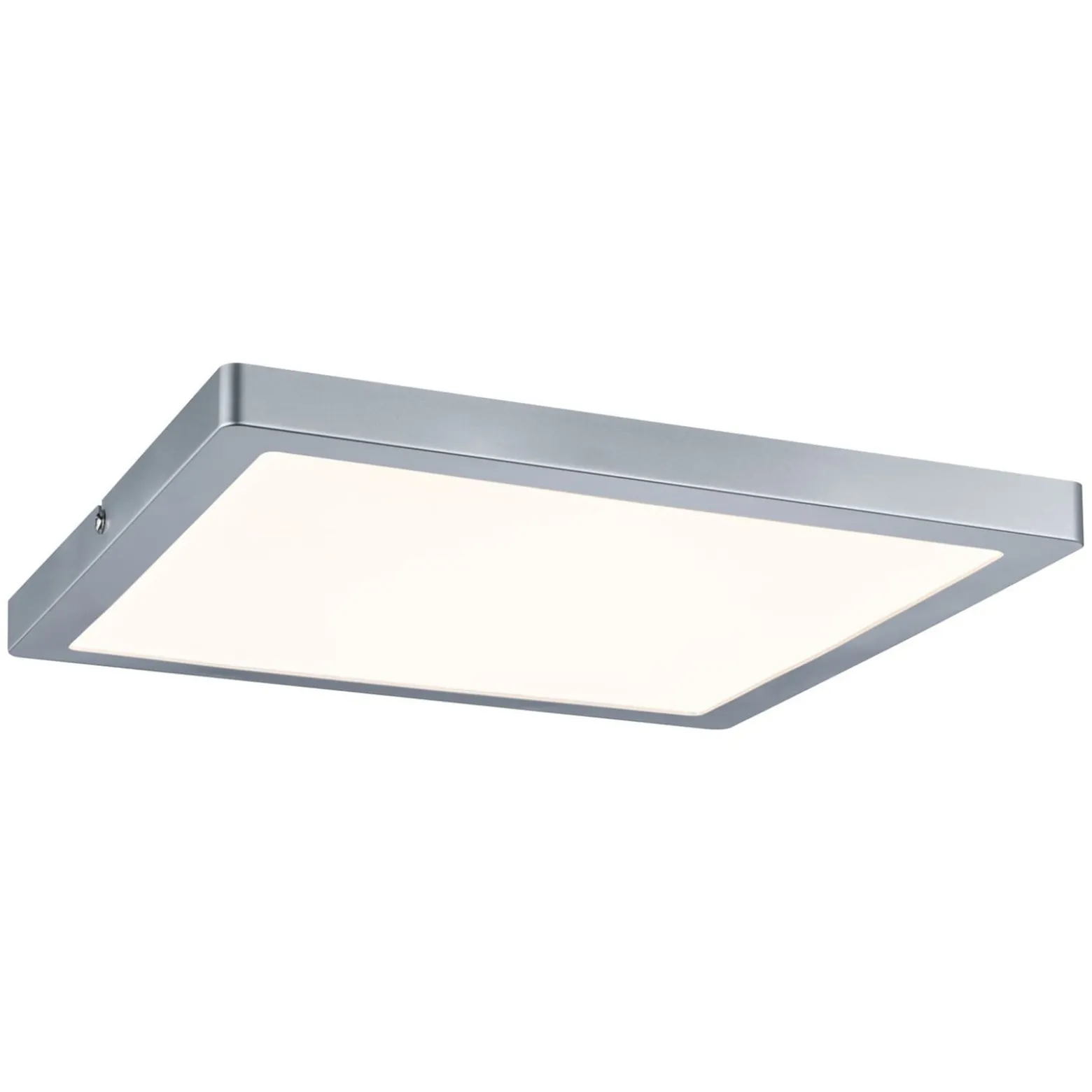 Paulmann Atria Decke 2.700 K 30x30cm chrom matt