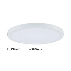 Paulmann Atria LED-Deckenleuchte Ø30cm weiß matt