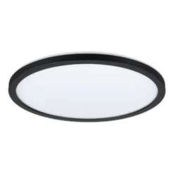 Paulmann Atria Shine LED-Panel schwarz Ø29cm 3000K an/aus