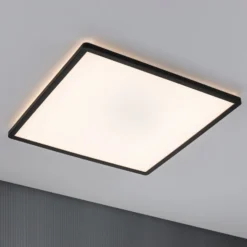 Paulmann Atria Shine Panel 3-step black 830 42x42