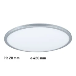 Paulmann Atria Shine Panel 3-step chrom 840 Ø42cm