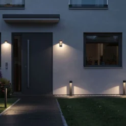 Paulmann Capea LED-Außenwandlampe mit Sensor