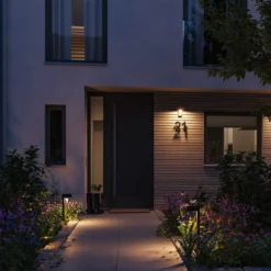 Paulmann Capea LED-Wegeleuchte, anthrazit, Aluminium