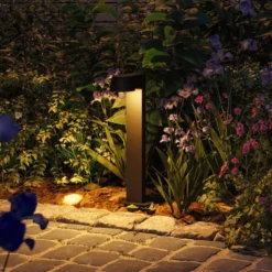 Paulmann Capea LED-Wegeleuchte, anthrazit, Aluminium
