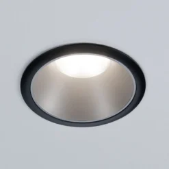 Paulmann Cole LED-Spotlight silber-schwarz 3er-Set