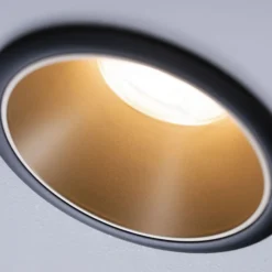 Paulmann Cole Spotlight GU10, schwarz/gold