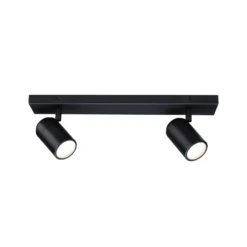 Paulmann Deckenstrahler Zyli schwarz Länge 40 cm 2-flg. IP44