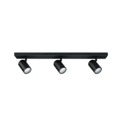 Paulmann Deckenstrahler Zyli schwarz Länge 60 cm 2-flg. IP44