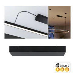 Paulmann Einspeisung Power Box Linion schwarz ZigBee 230/24V