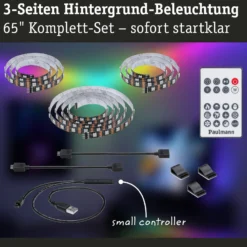 Paulmann EntertainLED LED-Strip RGB TV-Set 65 Zoll