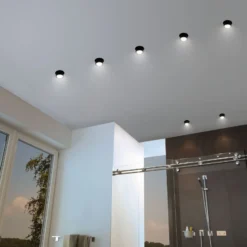 Paulmann Gil LED-Einbau schwarz matt/eisen 3er-Set