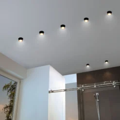 Paulmann Gil LED-Einbau schwarz matt/gold