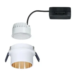 Paulmann Gil LED-Einbau weiß matt/gold