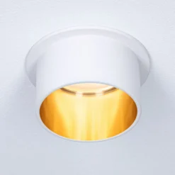 Paulmann Gil LED-Einbau weiß matt/gold 3er-Set