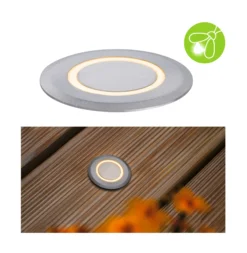 Paulmann Goldlicht LED-Bodeneinbaulampe 5cm Blende