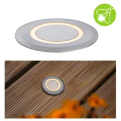 Paulmann Goldlicht LED-Bodeneinbaulampe 5cm Blende