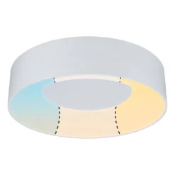 Paulmann HomeSpa Casca LED-Deckenlampe Ø 30cm weiß