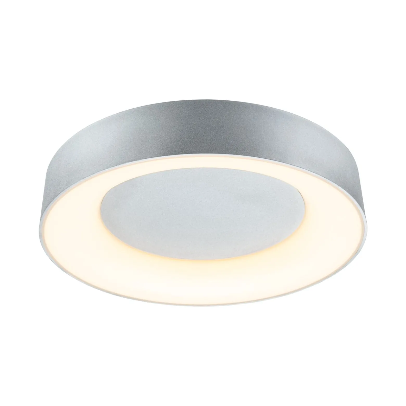 Paulmann HomeSpa Casca LED-Deckenlampe Ø40cm, weiß/Alu, IP44