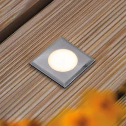 Paulmann House Bodeneinbaulampe IP65 eckig flächig