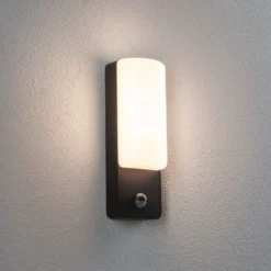 Paulmann LED-Außenwandlampe Bonnie, Alu, anthrazit, Sensor