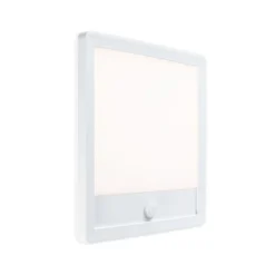 Paulmann LED-Außenwandlampe Lamina, weiß, IP44, Sensor