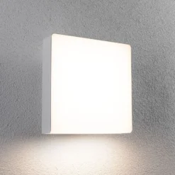 Paulmann LED-Außenwandleuchte Azalena, Sensor, weiß