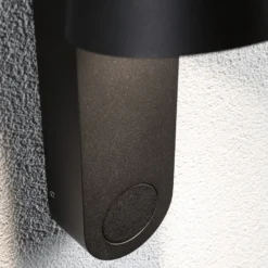 Paulmann LED-Außenwandleuchte Caissa, Aluminium, Sensor