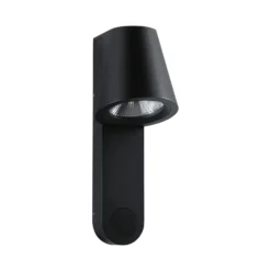 Paulmann LED-Außenwandleuchte Caissa, Aluminium, Sensor