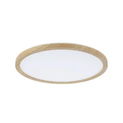 Paulmann LED-Deckenlampe Atria Shine Ø29cm eiche IP44 3.000K