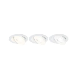 Paulmann LED-Einbaulampe Aumus White Select CCT weiß 3er-Set