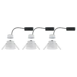 Paulmann LED-Einbaulampe Cymbal 3x6,8W IP44