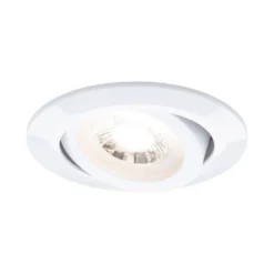 Paulmann LED-Einbaulampe, weiß Ø 8 cm 4,8 W ein/aus 10er-Set